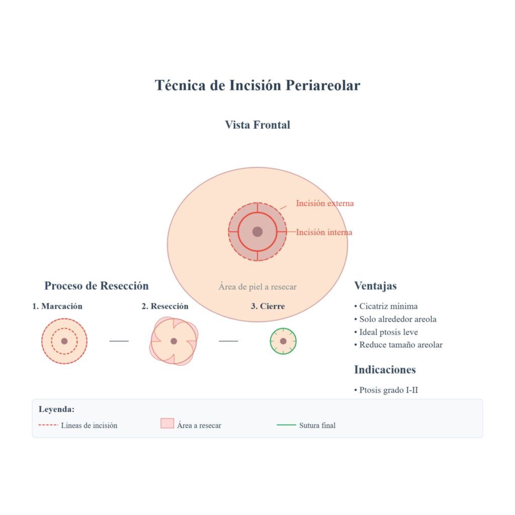 Mastopexia Periareolar